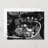 オートバイエンジンII ポストカード (正面/裏面)