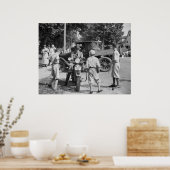 オートバイエンビー， 1936 ポスター (キッチン)