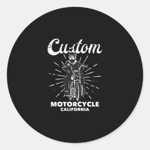 オートバイカスタムカリフォルニア ラウンドシール