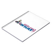 オートバイガール ノートブック (左側)