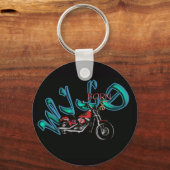 オートバイキーホルダーとキーリング キーホルダー (正面)