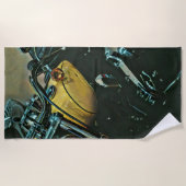 オートバイギフト ビーチタオル (正面)