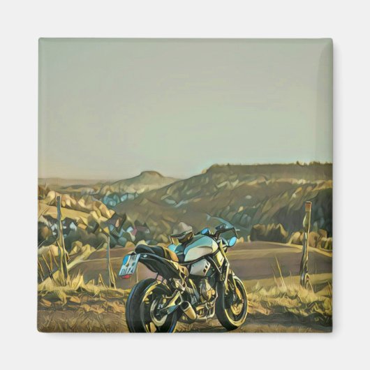 オートバイギフト マグネット (正面)