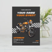 オートバイクラシックク 招待状 (スタンド正面)