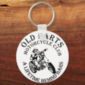 オートバイクラブキーリング キーホルダー (正面)