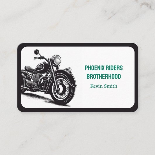 オートバイクラブ 名刺 (正面)