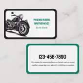 オートバイクラブ 名刺 (正面/裏面)