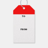 オートバイクリスマス ギフトタグ (裏面)