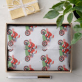 オートバイクリスマス 薄葉紙 (ギフト)