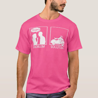オートバイクルーザーバイクもしくは自転車に乗る人モーターバイク夫パパStr Tシャツ