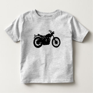 オートバイグラフィックトドラーTシャツ トドラーTシャツ