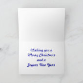 オートバイサンタ シーズンカード (内部)