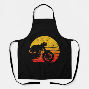 オートバイシャツヴィンテージレトロカフェRa用Tシャツ エプロン