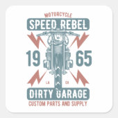 オートバイスピードレベル1965 スクエアシール (正面)