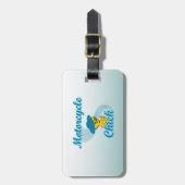 オートバイチック#3 ラゲッジタグ (正面縦)