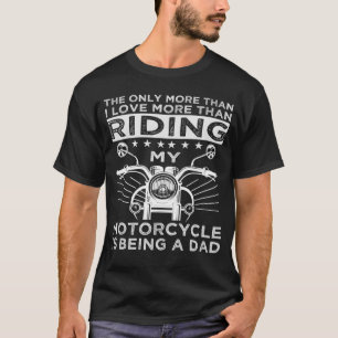オートバイチョッパーレーシングバイクモータービ Tシャツ