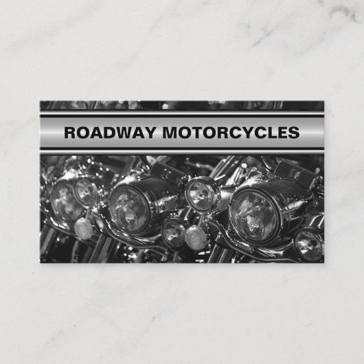 オートバイテーマクール名刺 名刺 (正面)