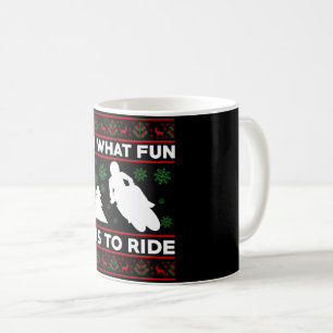 オートバイディレクトバイクに乗る楽しさ コーヒーマグカップ