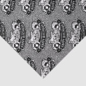 オートバイバイクもしくは自転車に乗る人ハッピーバースデーパーティーデコール 薄葉紙 (詳細)