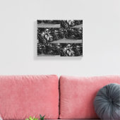 オートバイバイクバイクもしくは自転車に乗る人ライドライダー詳細 キャンバスプリント (インサイチュ (リビング))