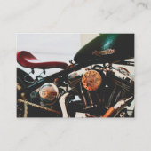 オートバイバイクバイクもしくは自転車に乗る人ライドライダー エンクロージャーカード (正面)