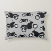 オートバイパターン アクセントクッション (正面)