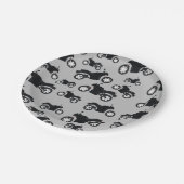 オートバイパターン ペーパープレート (アングル)