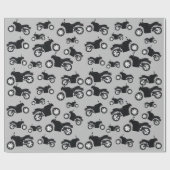オートバイパターン ラッピングペーパー (フラット)