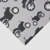 オートバイパターン 薄葉紙 (詳細)