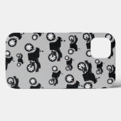 オートバイパターン Case-Mate iPhoneケース (裏面 (横))