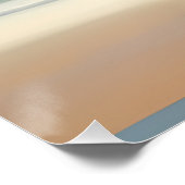 オートバイパーク近くの海 ポスター (コーナー)