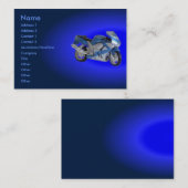 オートバイプロファイルカード 名刺 (正面/裏面)