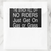 オートバイヘルメットシール 長方形シール (バッグ)