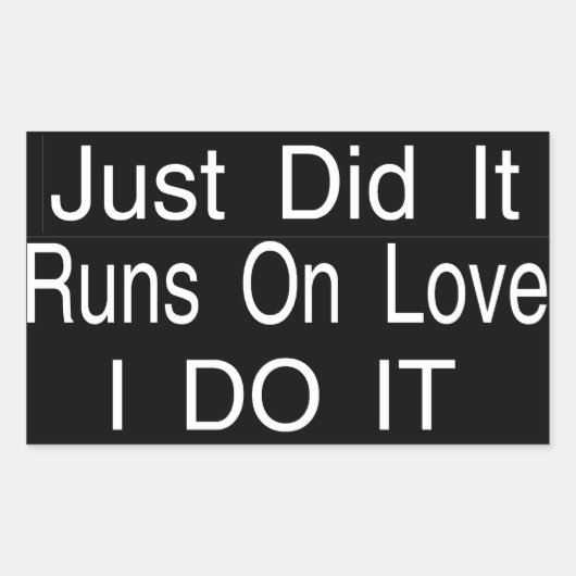 オートバイヘルメットシール 長方形シール (正面)