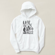 オートバイベーシックフード付きスウェットシャツスウェットシャツ