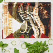 オートバイマニア キッチンタオル (折り畳み)