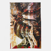 オートバイマニア キッチンタオル (縦)