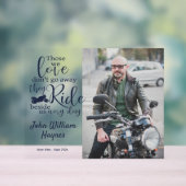 オートバイメモリアルフォトキープサケ アクリルサイン (ニュートラル)