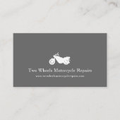 オートバイモダンホワイトモータービジネス 名刺 (正面)