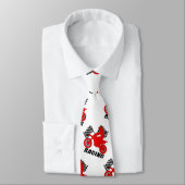 オートバイモトクロスレーシングチェック旗ネクタイ ネクタイ (タイ)