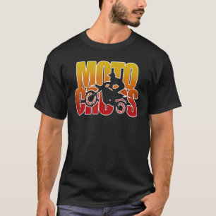 オートバイモトクロスヴィンテージ服 Tシャツ