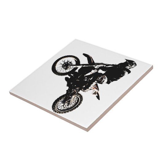 オートバイモトクロス タイル (側面)