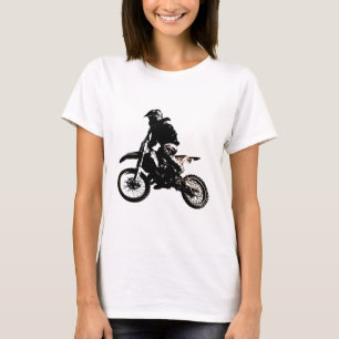 オートバイモトクロス Tシャツ