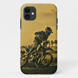オートバイユニークライダーへの贈り物 iPhone 11 ケース