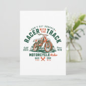 オートバイライダー – トラック付きレーサー シーズンカード (スタンド正面)