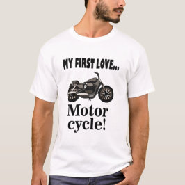 オートバイラバーバイクライダーバイク Tシャツ