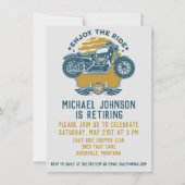 オートバイリタイアメントパーティー 招待状 (正面)