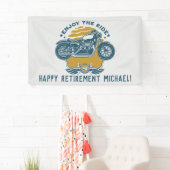 オートバイリタイアメントパーティー 横断幕 (インサイチュ)