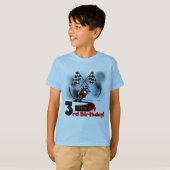 オートバイレース3rd誕生日Tシャツ Tシャツ (正面フル)