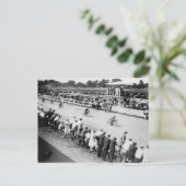 オートバイレース ポストカード (スタンド正面)